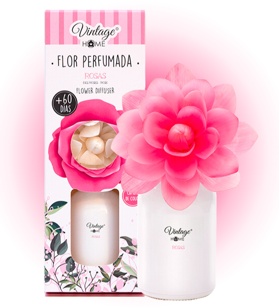 Fleur parfumée rose