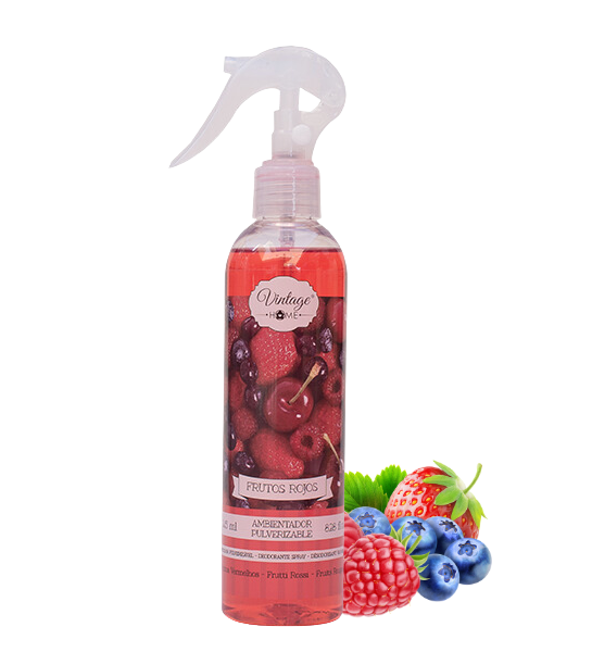 Désodorisant spray fruits rouges