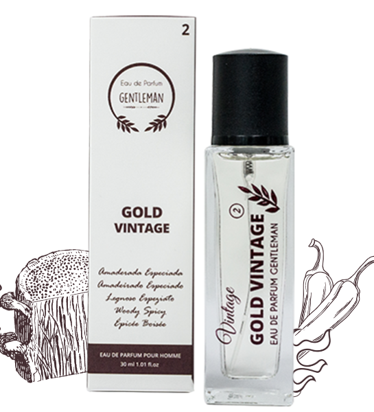 Eau de parfum gold vintage 30 ml